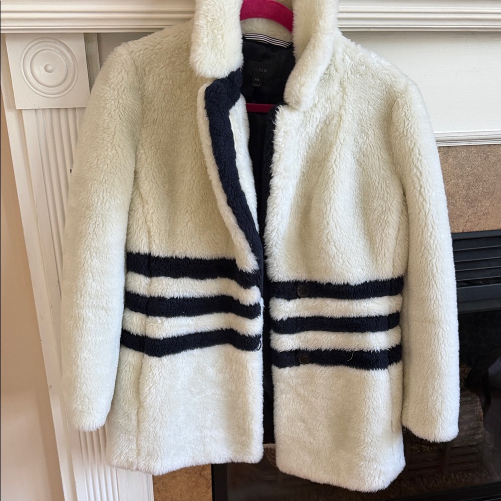 J. Crew Fux Fur Coat